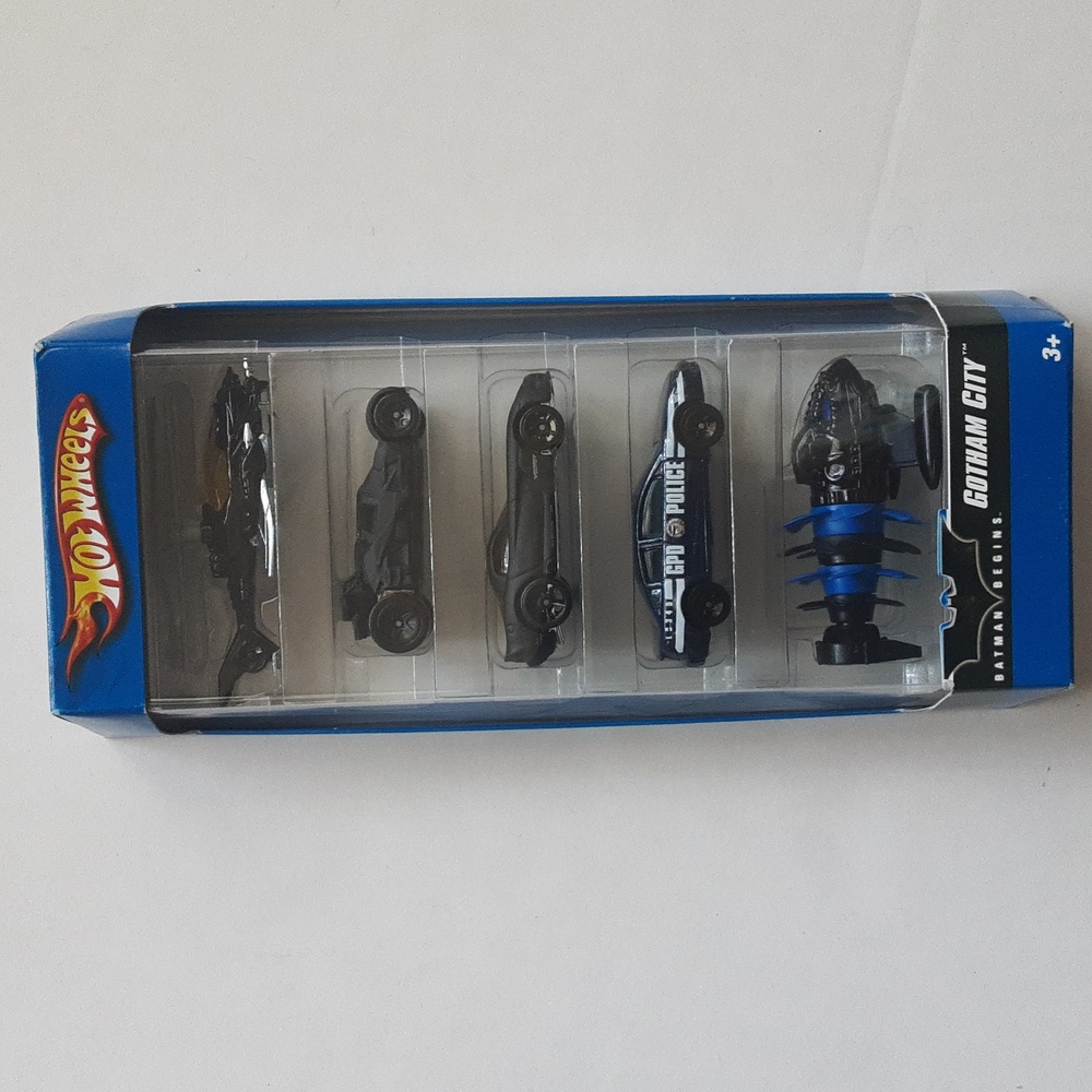 Hot Wheels Gotham City Car Set